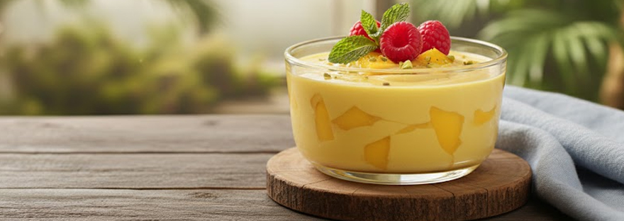 Mango-Pudding 